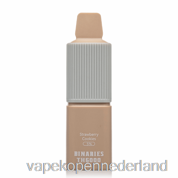 Vape Nederland Horizon Binaries Th6000 Wegwerpaardbeienkoekjes